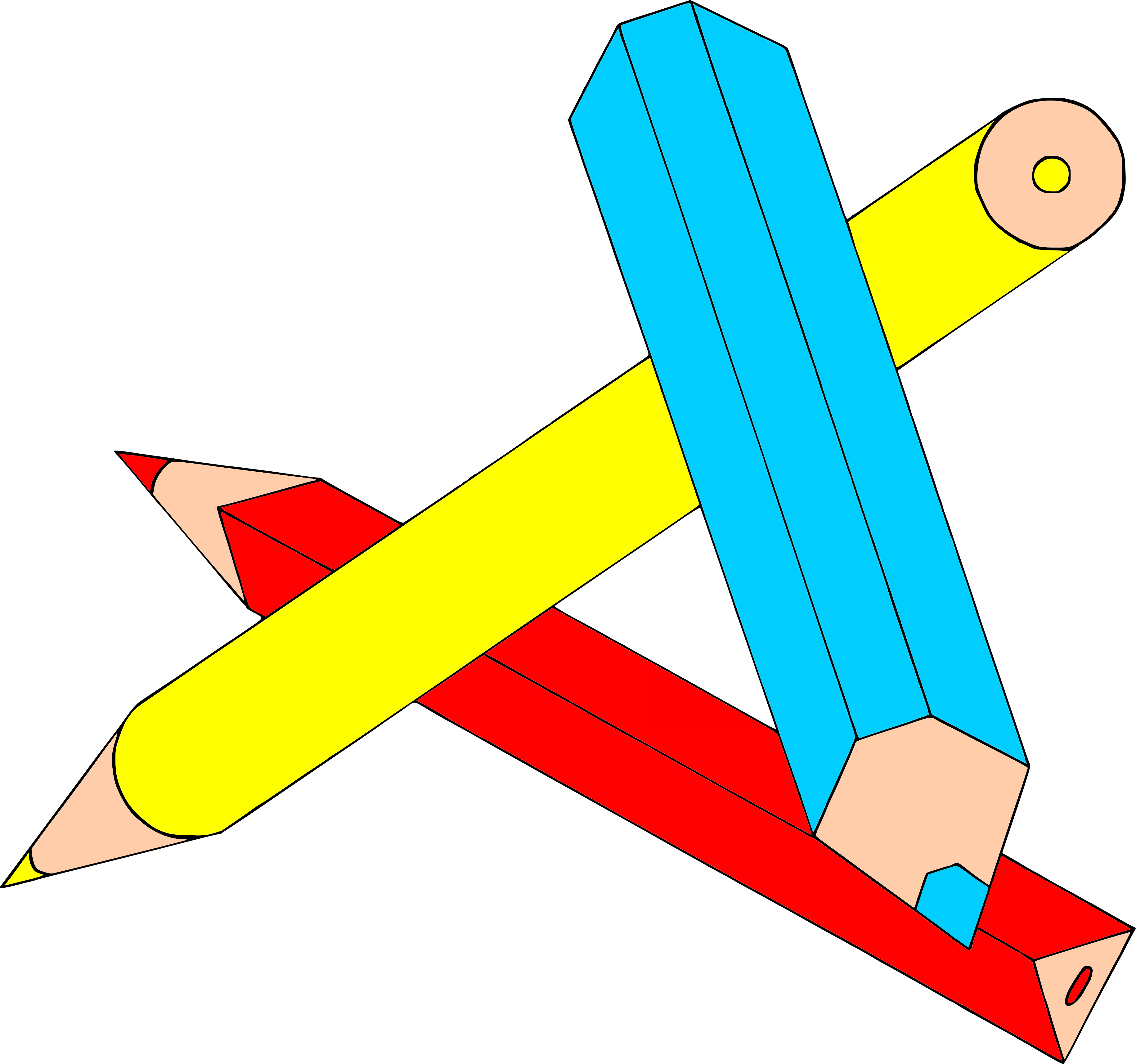 Autorská ilustrace pastelky Hravé stroje